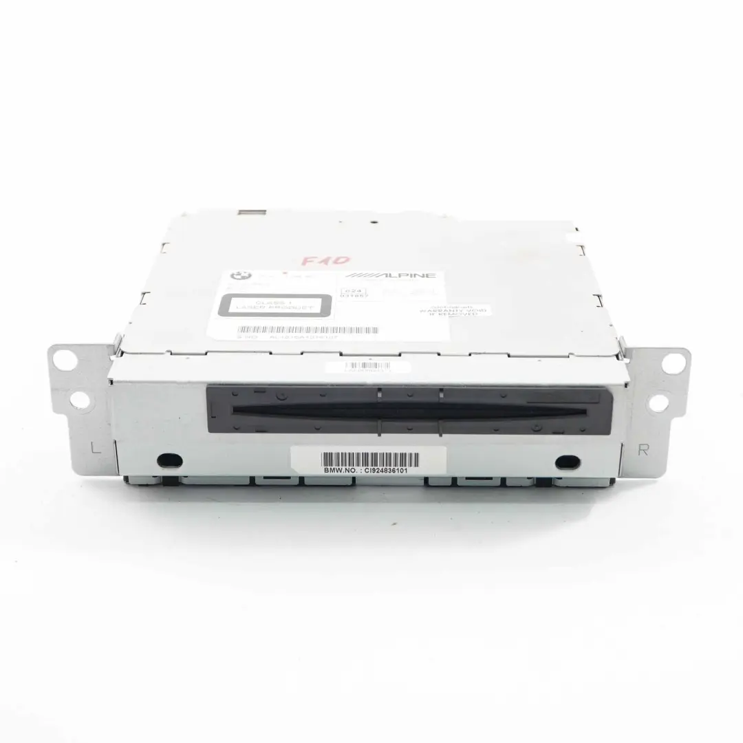 BMW F10 F11 F20 F21 F25 F30 F31 Alpine CD Champ 2 Radio - SKU 9248361 - Numéro de pièce 9248361