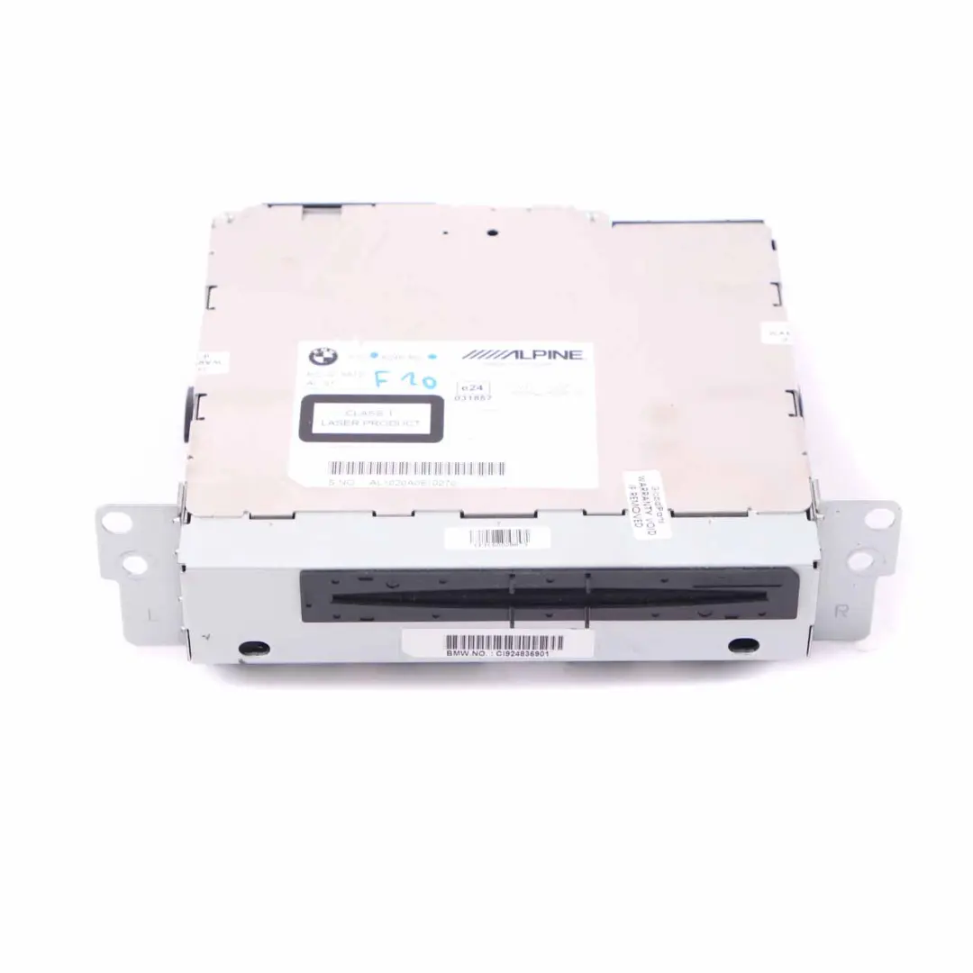 Lecteur radio BMW F10 F11 F12 Alpine CD Contrôleur de l'unité principale pour à propos du numéro de pièce 9311296 Lecteur radio BMW F10 F11 F12 Alpine CD Contrôleur de l'unité principale - SKU 9248369 - Numéro de pièce 9311296