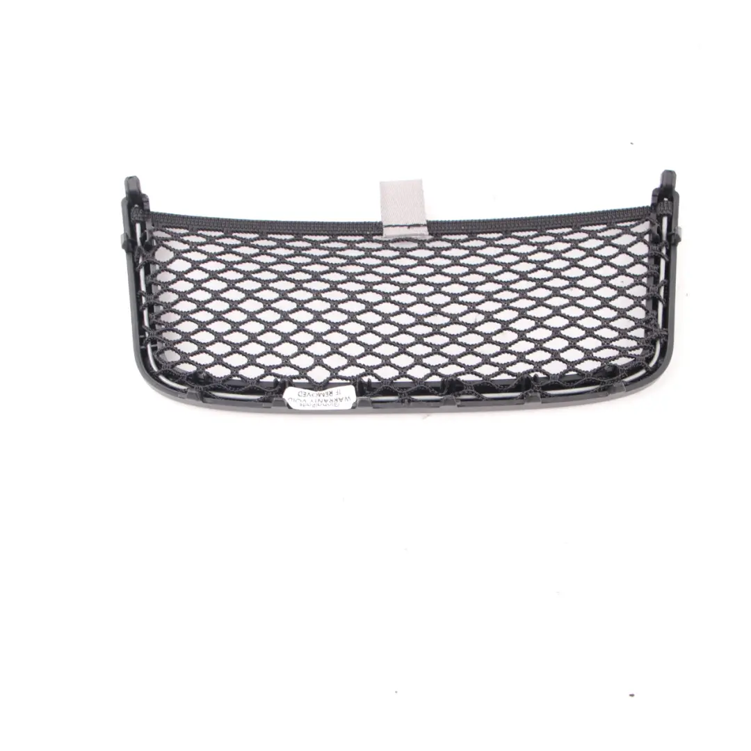Storage Net BMW F30 F31 F32 Glove Box Compartment Front Black to with Part number 9248396 Storage Net BMW F30 F31 F32 Glove Box Compartment Front Black - SKU 9248396 - Part number 9248396