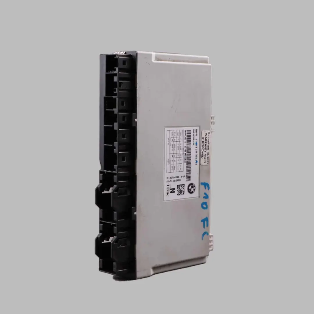 Seat Module BMW F10 F11 Front Left N/S Control Unit SM MF/M - HL - SKU 9248565 - Part number 9248565