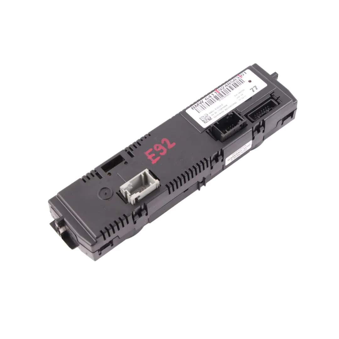  Klimaanlagensteuerung BMW E92 E93 Automatik Panel Chrom Perlgrau - SKU 9248583 - Teilenummer 9248583