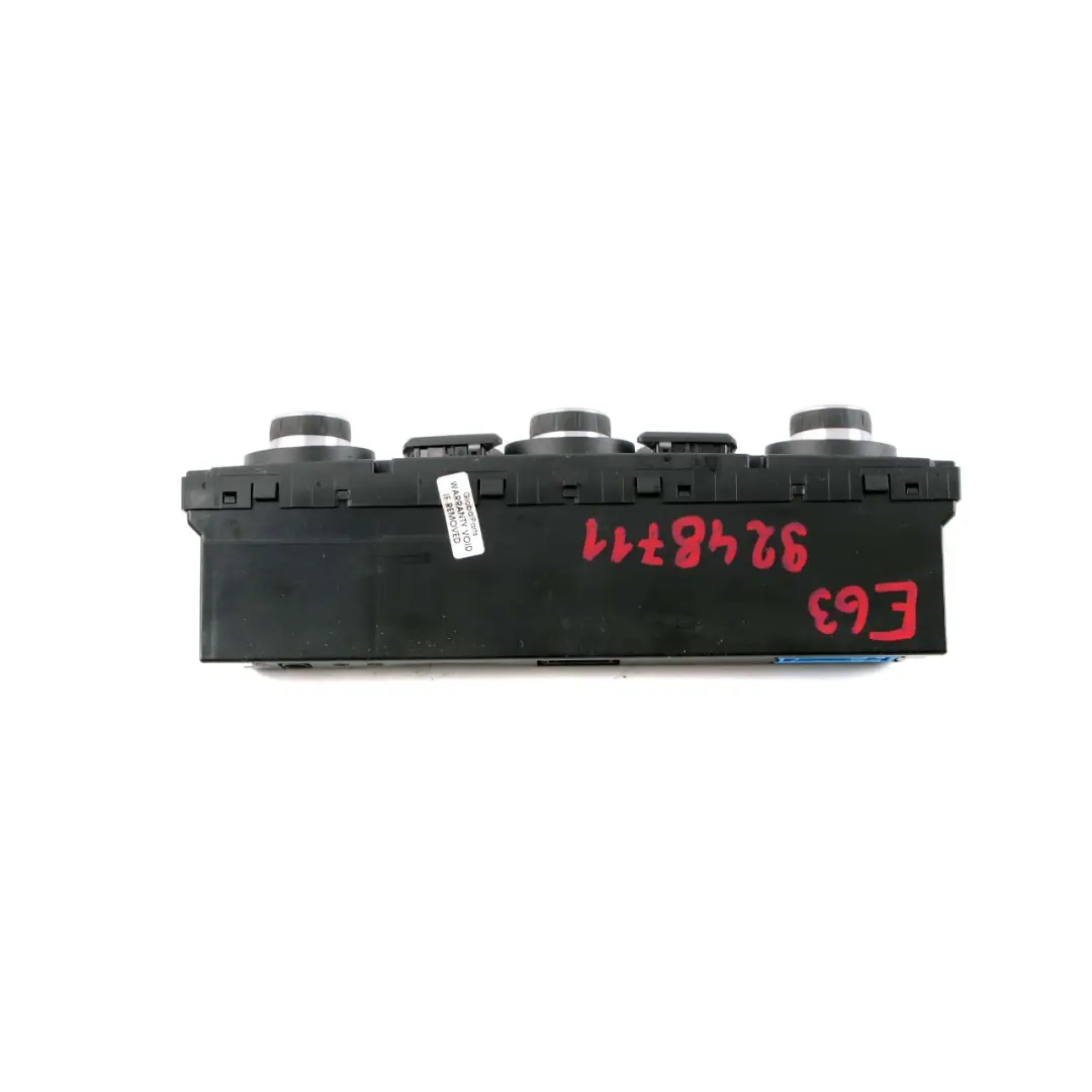 Control Unit Automatic Air Conditioning A/C High to BMW 6 E63 E64 LCI with Part number 9248711 BMW 6 E63 E64 LCI Control Unit Automatic Air Conditioning A/C High - SKU 9248711 - Part number 9248711