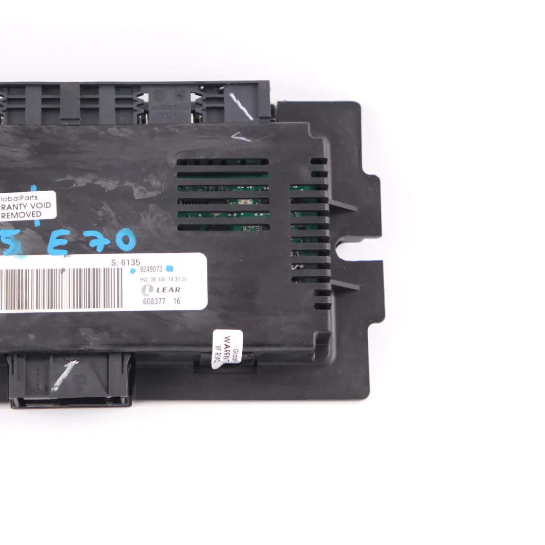 BMW X5 E70 LCI Luz Módulo Módulo Footwell FRM3R Lear ECU Unidad - SKU 9249073 - Número de pieza 9249073