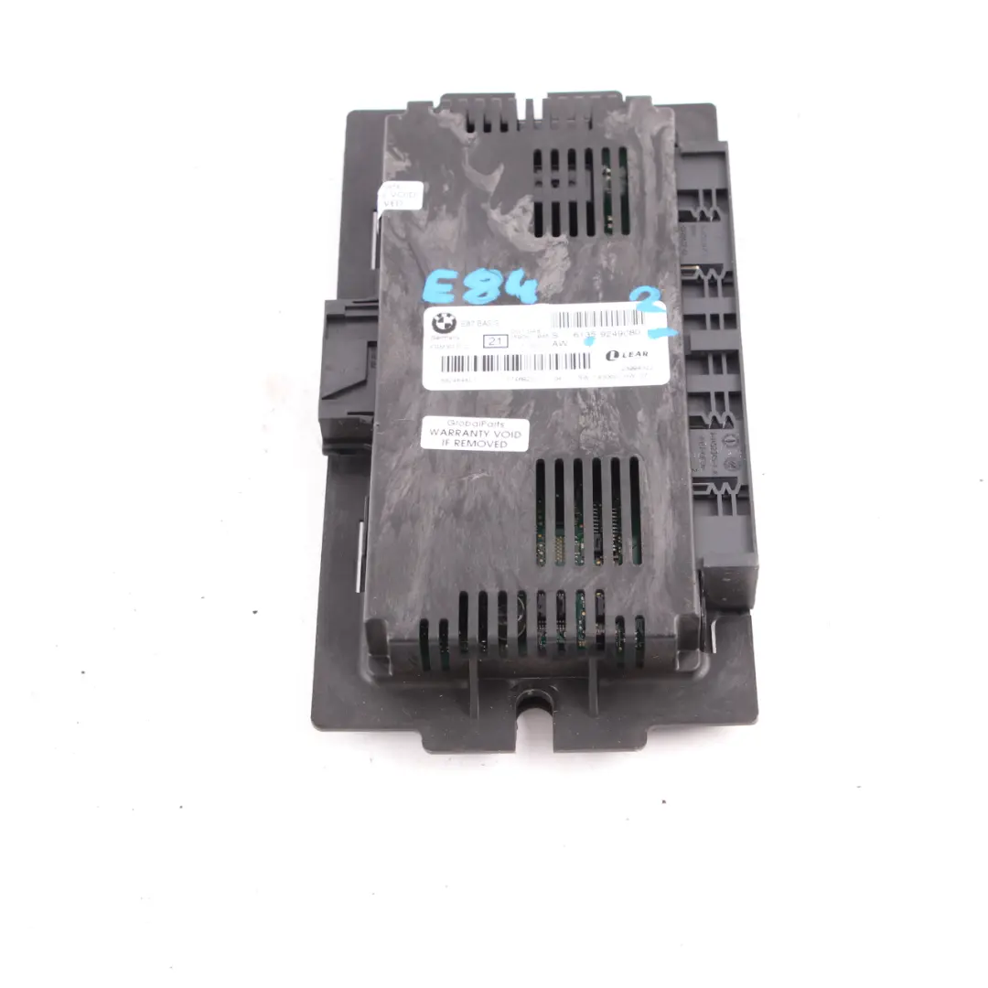  Footwell Module BMW E84 Light Control Unit ECU Lear FRM3R PL2 - SKU 9249080-2 - Part number 9249080