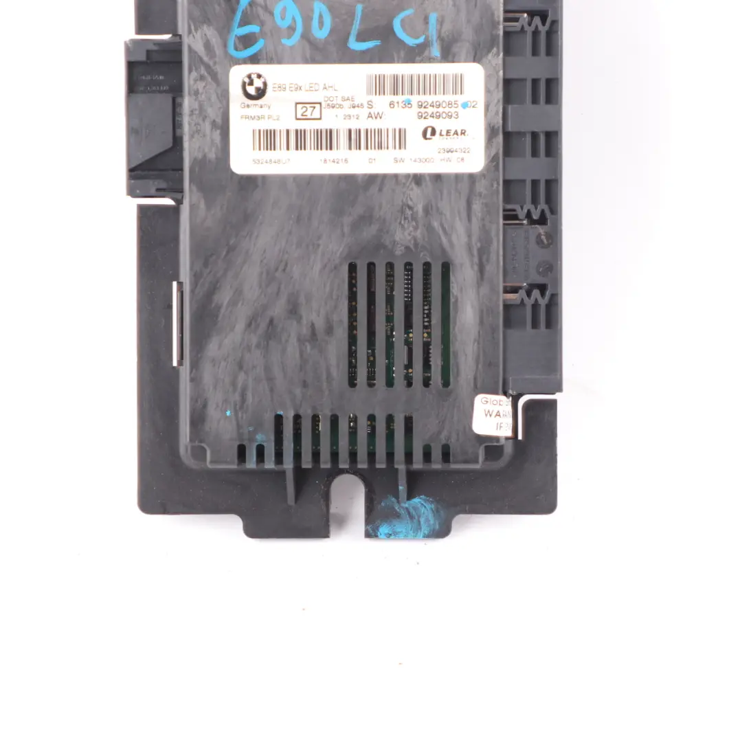 Footwell Light Module Control Unit ECU FRM3R LED PL2 to BMW E90 LCI with Part number 9249085 BMW E90 LCI Footwell Light Module Control Unit ECU FRM3R LED PL2 - SKU 9249085 - Part number 9249085
