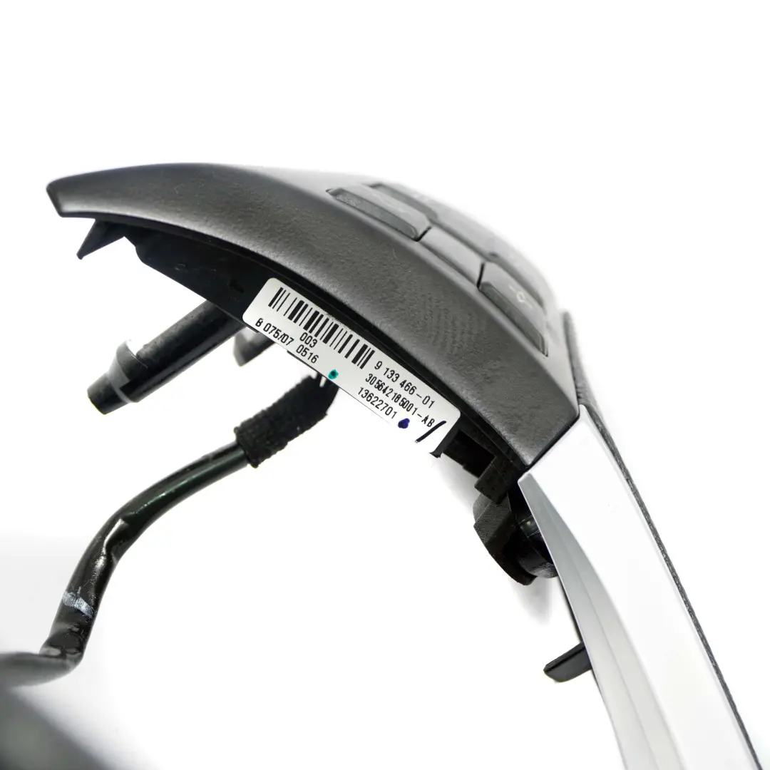 BMW X5 E70 Sport Interrupteur Volant Multifonctions Argent Revetement 9133466 - SKU 9249142 - Numéro de pièce 9249142