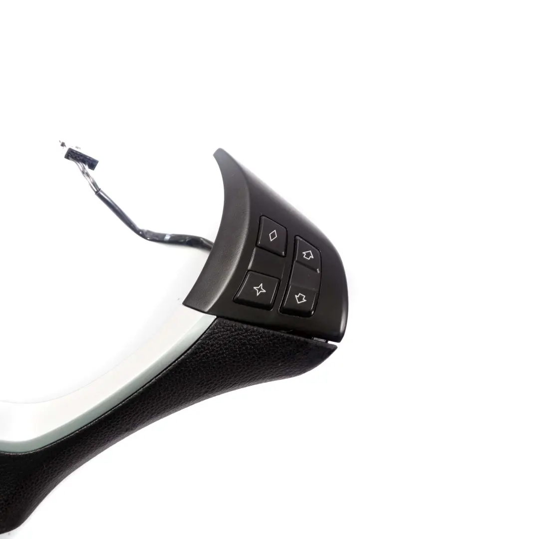 BMW X5 er E70 Sport Schalter Multifunktionslenkrad Silber Abdeckung 9133466 - SKU 9249142 - Teilenummer 9249142