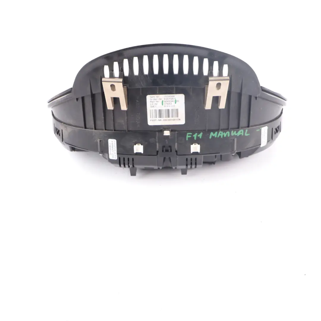BMW F11 Diesel Speedo Clocks Unit Instrument Cluster MANUAL - SKU 9249341 - Part number 9249341