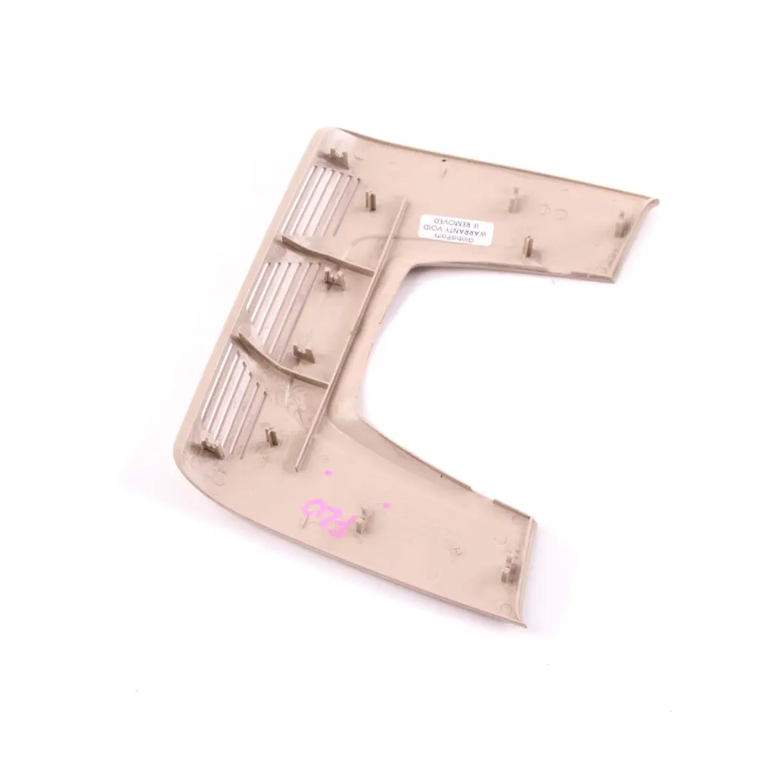 Roofliner Trim BMW F20 F21 F30 F31 Cover Front Centre Roof Oyster to with Part number 9249565 Roofliner Trim BMW F20 F21 F30 F31 Cover Front Centre Roof Oyster - SKU 9249565 - Part number 9249565