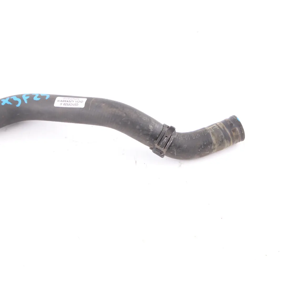Tuyau refroidissement Conduite retour eau chauffe-eau diesel pour BMW F25 F26 à propos du numéro de pièce 9249616 BMW F25 F26 Tuyau refroidissement Conduite retour eau chauffe-eau diesel - SKU 9249616 - Numéro de pièce 9249616