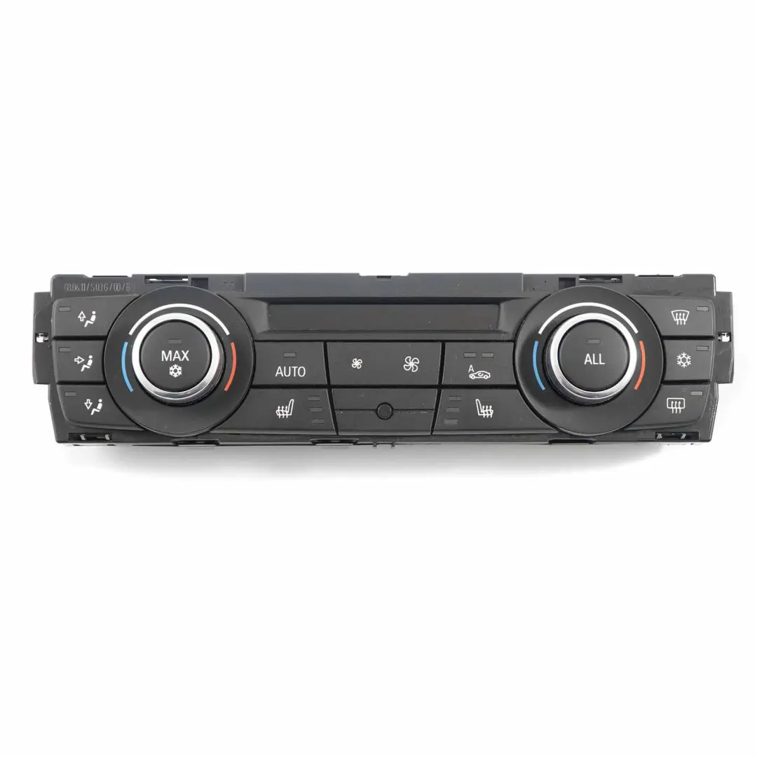 Heater Air Conditioning A/C Control Panel Unit to BMW E92 E93 Automatic with Part number 9250395 BMW E92 E93 Automatic Heater Air Conditioning A/C Control Panel Unit - SKU 9250395 - Part number 9250395