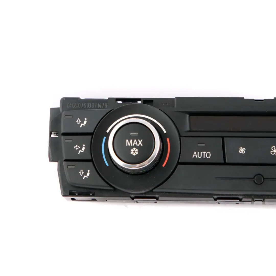 BMW E92 E93 Automatic Air Conditioning Control Panel Chrome Pearlgrey - SKU 9250396 - Part number 9250396