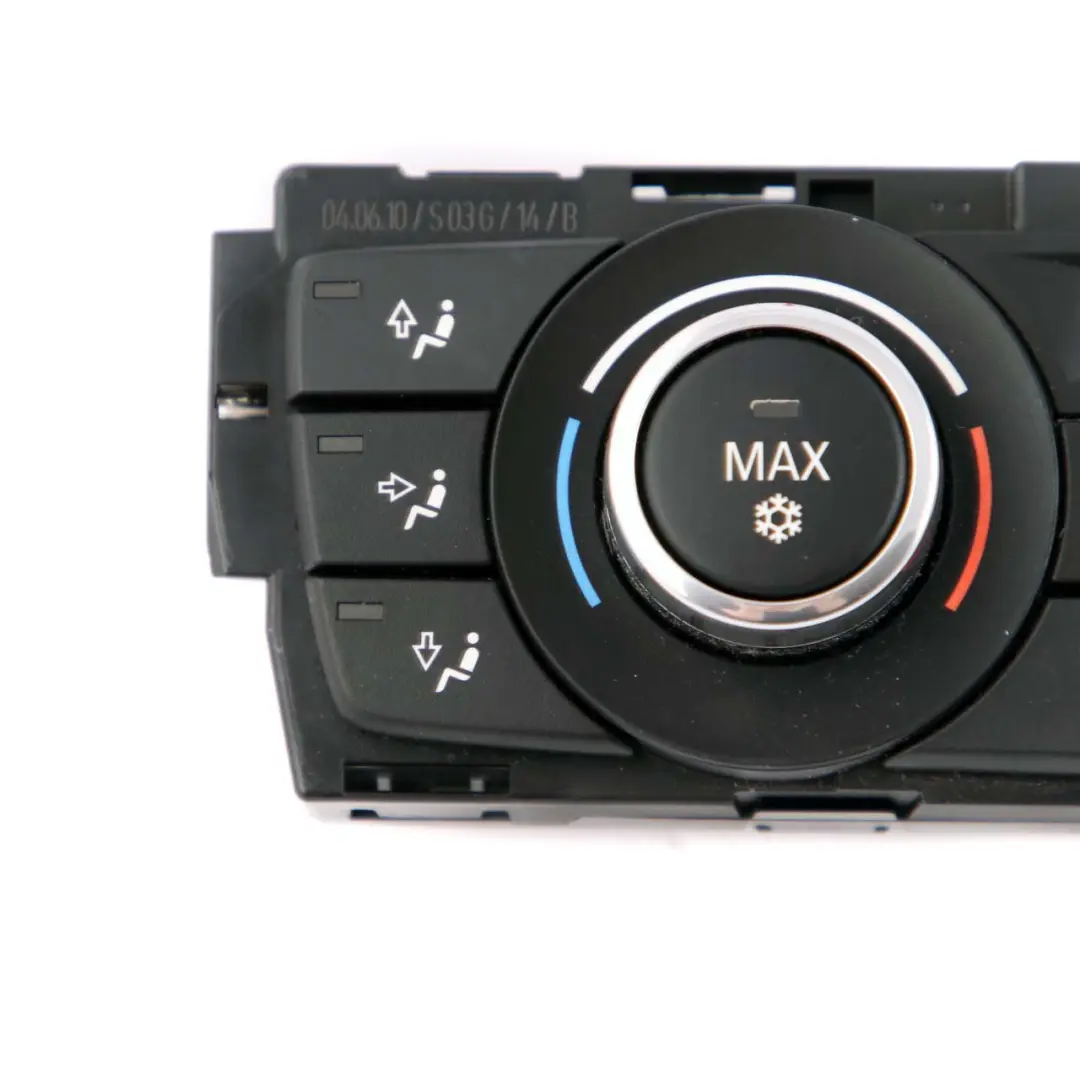 Conditioning Control Panel Chrome Pearlgrey to BMW E92 E93 Automatic Air with Part number 9250396 BMW E92 E93 Automatic Air Conditioning Control Panel Chrome Pearlgrey - SKU 9250396 - Part number 9250396