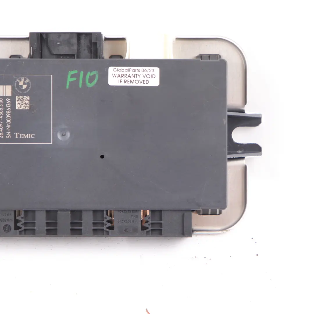 Module De Commande D'Éclairage De Plancher ECU FRM3 TEMIC pour BMW F10 à propos du numéro de pièce 9250455 BMW F10 Module De Commande D'Éclairage De Plancher ECU FRM3 TEMIC - SKU 9250455 - Numéro de pièce 9250455