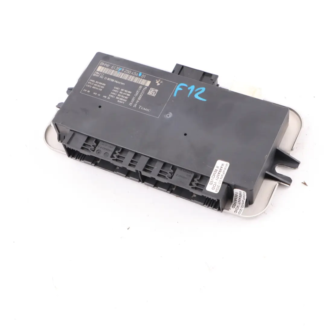 BMW F12 Footwell Luz Módulo Unidad De Control ECU FRM3 - SKU 9250456 - Número de pieza 9250456
