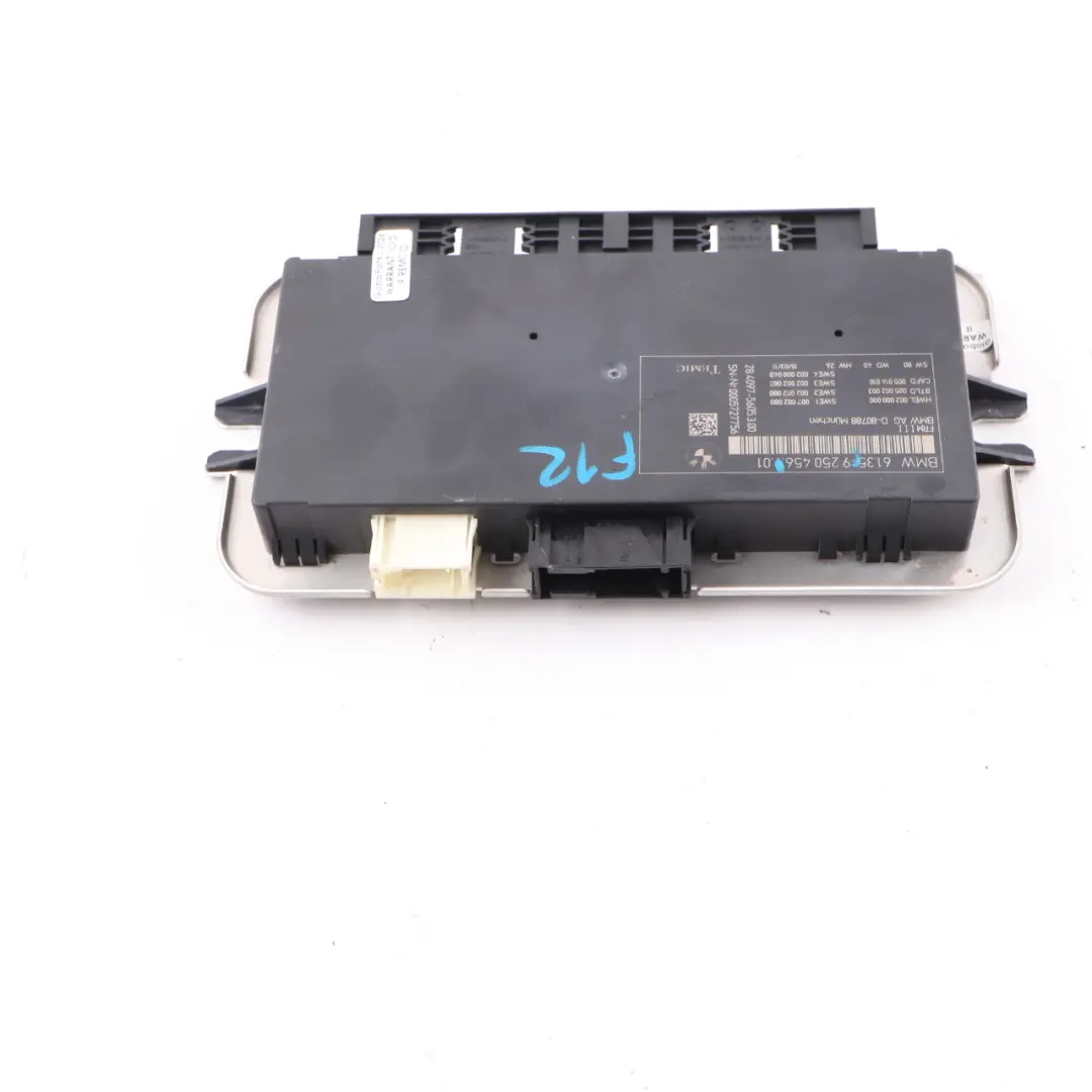 BMW F12 Footwell Light Module Control Unit ECU FRM3 - SKU 9250456 - Part number 9250456