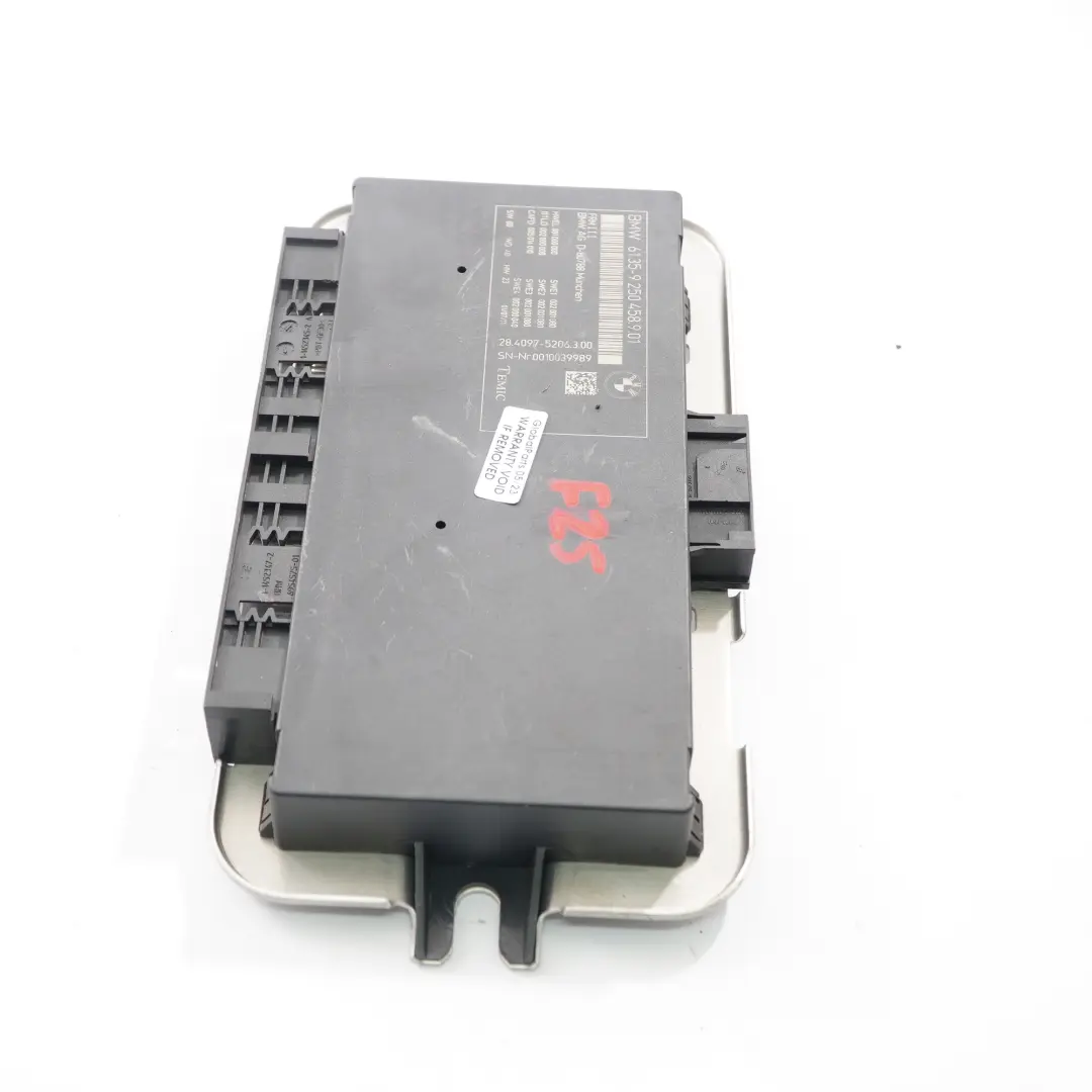 BMW X3 F25 Footwell Luz Módulo Unidad de Control ECU FRM3 - SKU 9250458 - Número de pieza 9250458