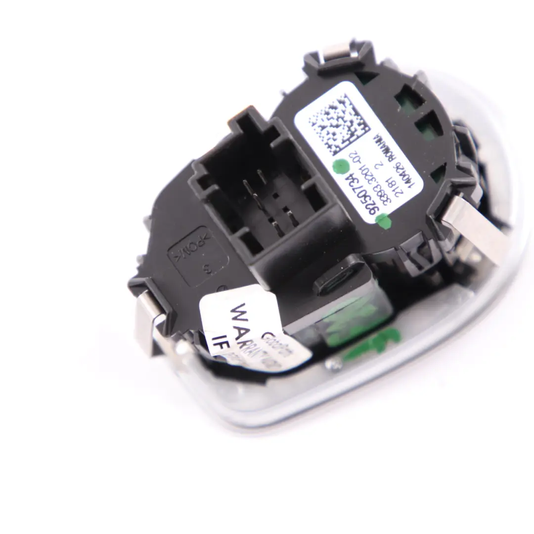 Start Stop Button Blue Control Switch to BMW F20 F21 F22 F30 F31 with Part number 9250734 BMW F20 F21 F22 F30 F31 Start Stop Button Blue Control Switch - SKU 9250734-3 - Part number 9250734