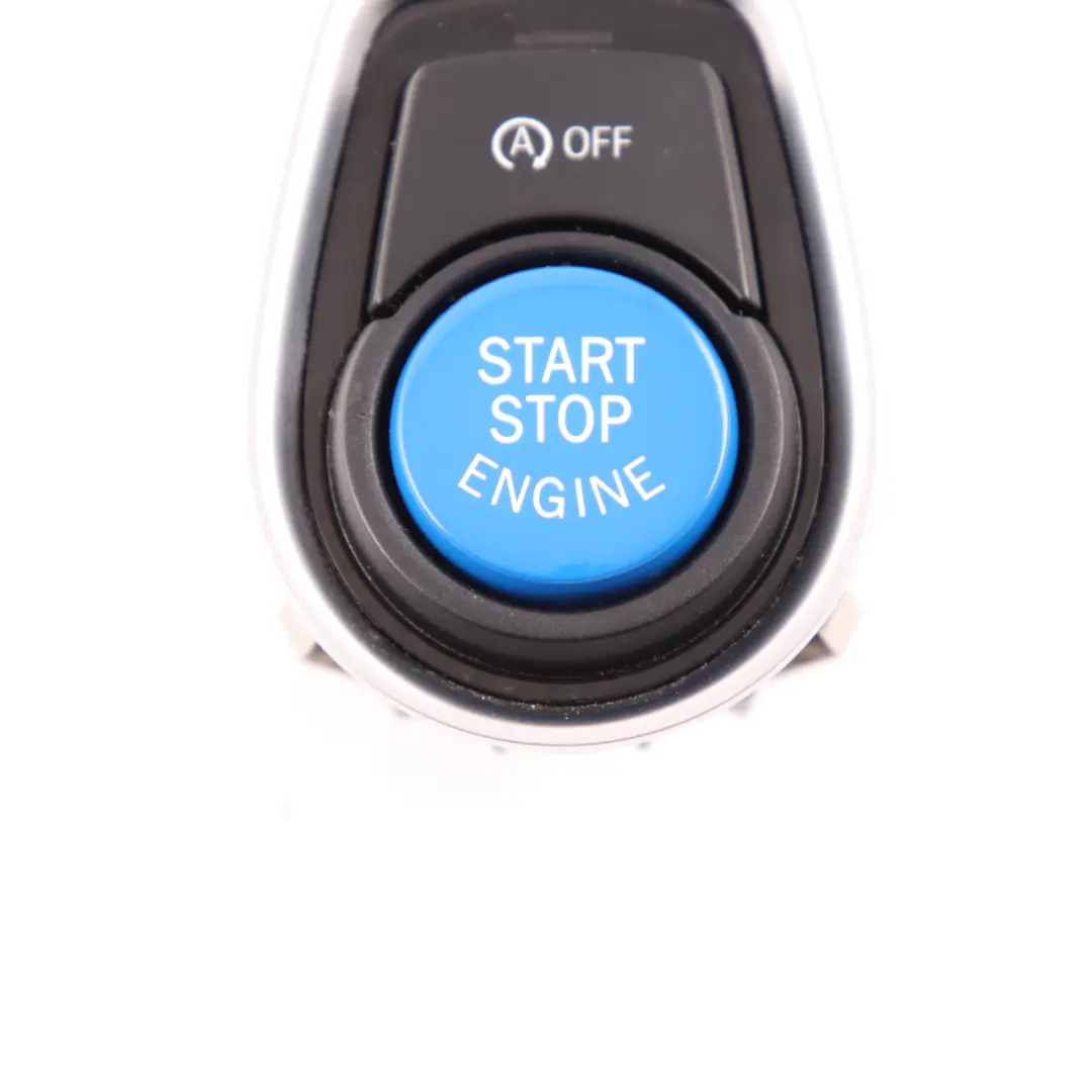 Start Stop Button Blue Control Switch to BMW F20 F21 F22 F30 F31 with Part number 9250734 BMW F20 F21 F22 F30 F31 Start Stop Button Blue Control Switch - SKU 9250734-3 - Part number 9250734