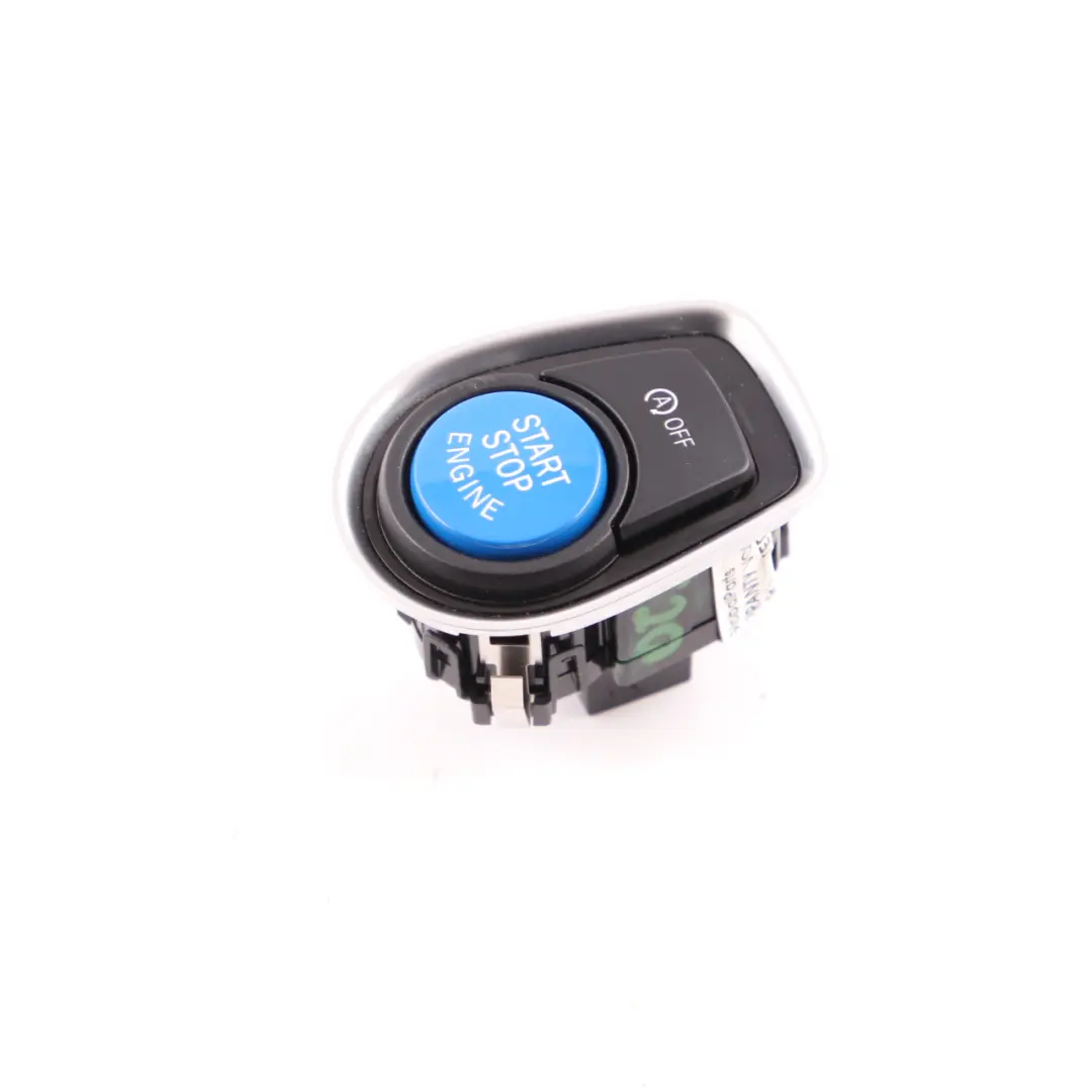 BMW F20 F21 F22 F30 F31 Start Stop Button Blue Control Switch - SKU 9250734-3 - Part number 9250734