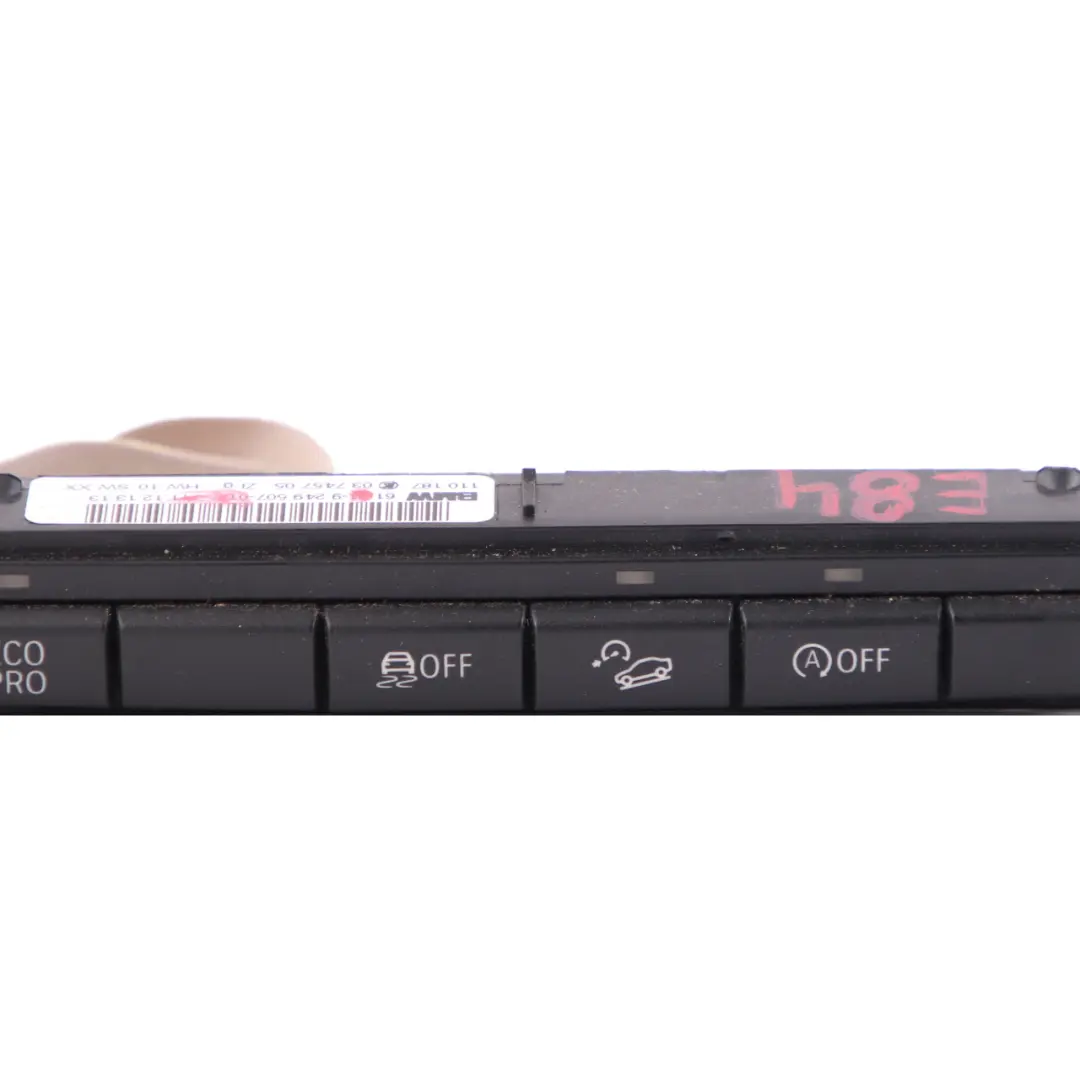  Switch Panel BMW E84 Control Unit Centre Console EcoPro Start/Stop 9249507 - SKU 9251194-1 - Part number 9251194