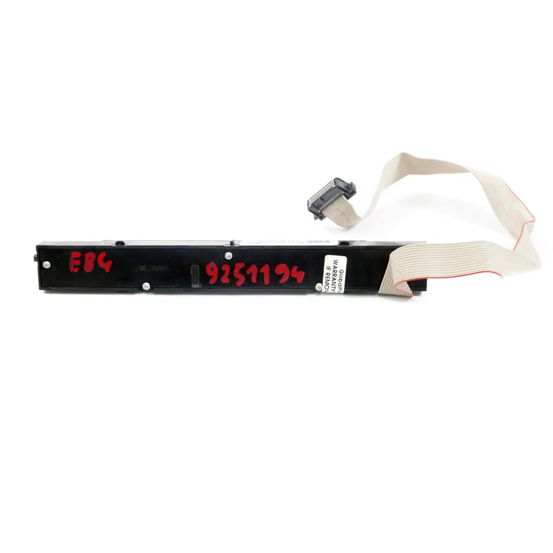 BMW E84 Unità Controllo Pannello Console Centrale Ecopro PDC Start/Stop 9249505 - SKU 9251194 - Numero di parte 9251194