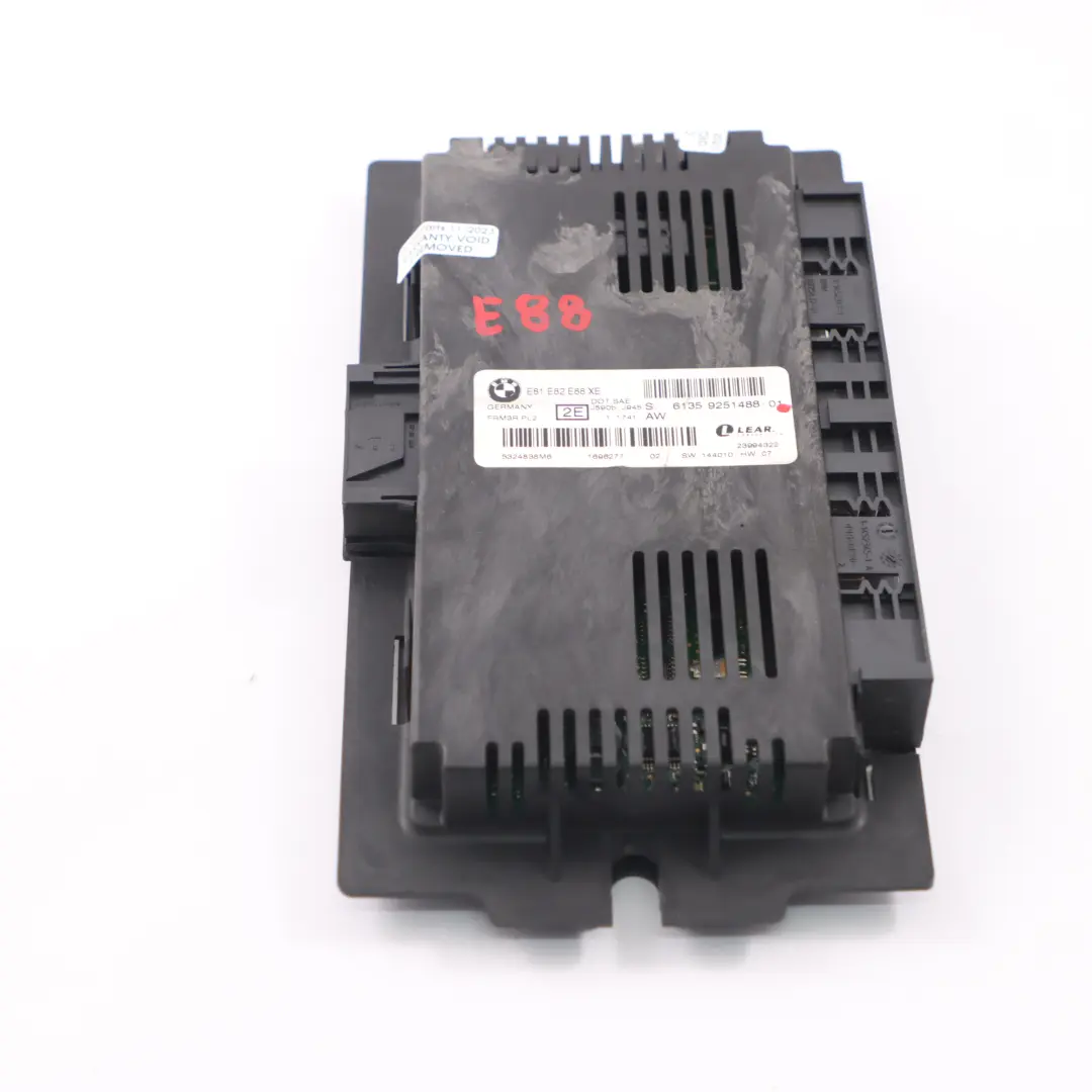 Footwell Light Module Control Unit ECU PL2 FRM3R BMW E88 Cabrio - SKU 9251488 - Part number 9251488