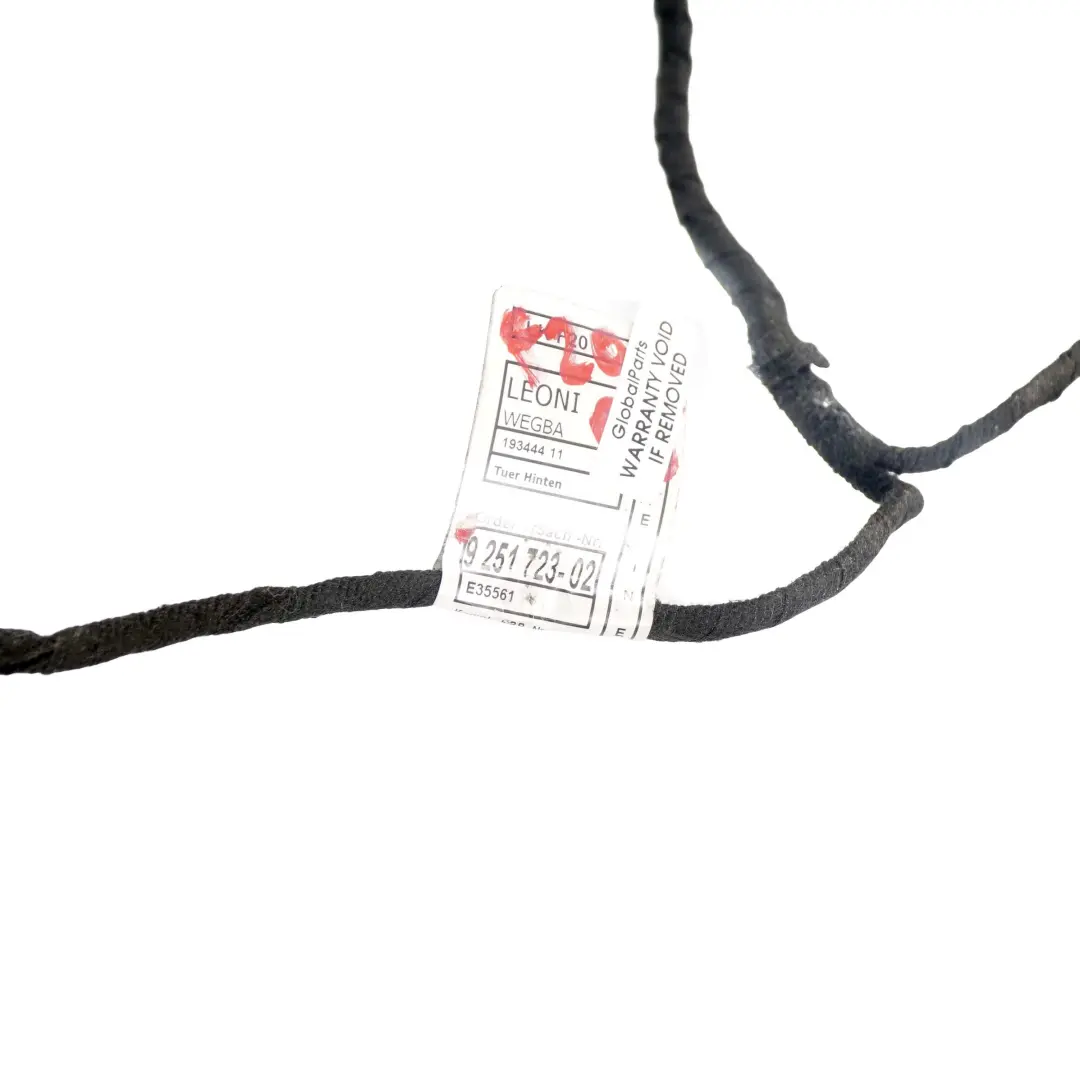 BMW 1 SERIES F20 Rear Left Right N/O/S Wiring Harness Door Loom N/O/S - SKU 9251724 - Part number 9251724