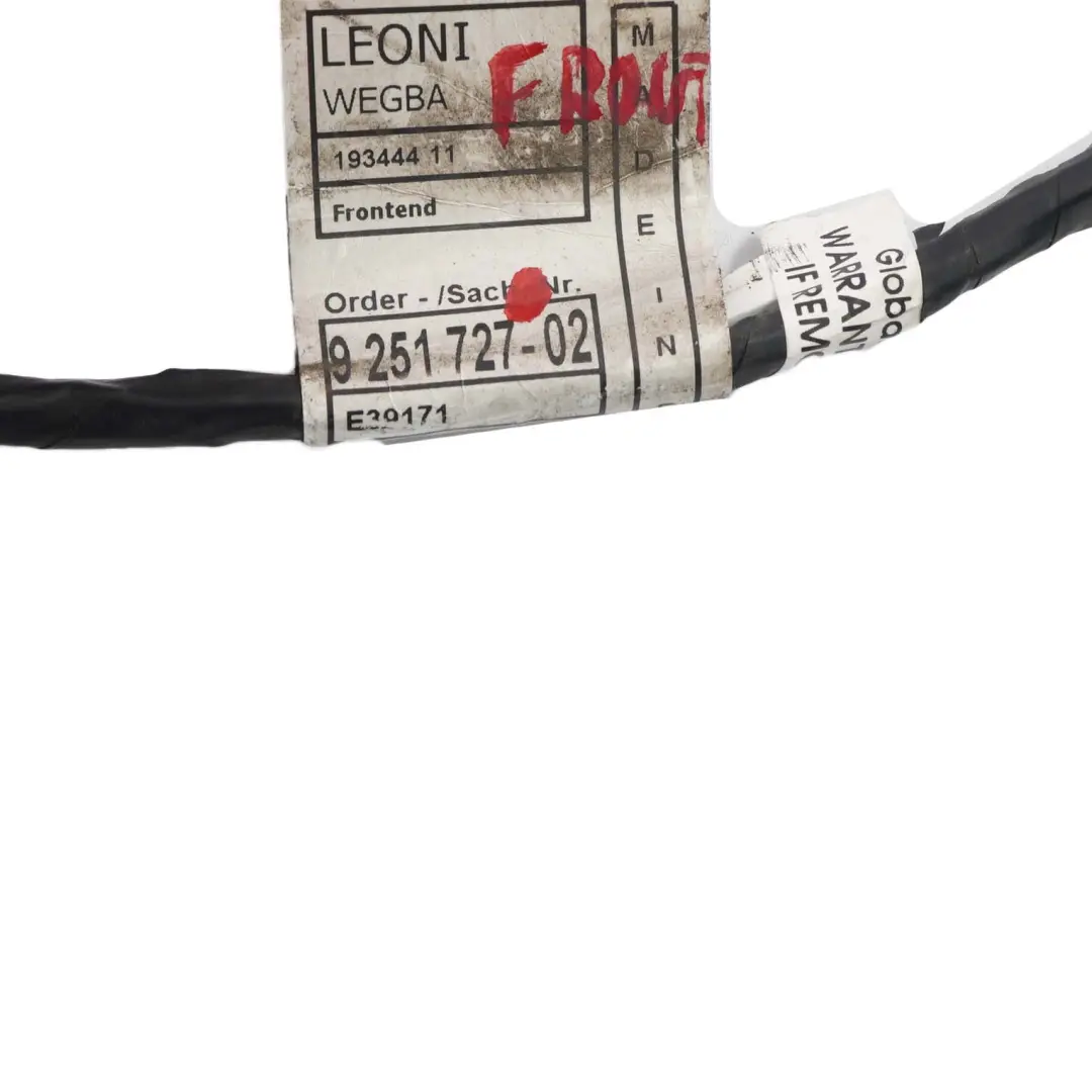 Front Bumper PDC Loom Cables Wiring to BMW 1 Series F20 F21 with Part number 9251727 BMW 1 Series F20 F21 Front Bumper PDC Loom Cables Wiring - SKU 9251727 - Part number 9251727