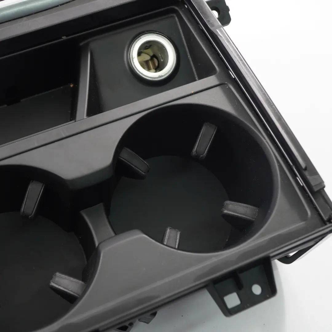 Holder BMW F15 F16 Centre Storage Compartment Tray Socket 12V Black to Cup with Part number 9251973 Cup Holder BMW F15 F16 Centre Storage Compartment Tray Socket 12V Black - SKU 9251973 - Part number 9251973
