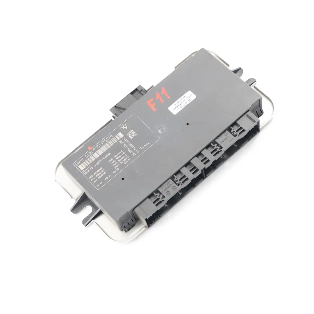 Módulo Luz BMW F11 Control Footwell Iluminación ECU Unidad FRM3 para con número de pieza 9251975 Módulo Luz BMW F11 Control Footwell Iluminación ECU Unidad FRM3 - SKU 9251975-1 - Número de pieza 9251975