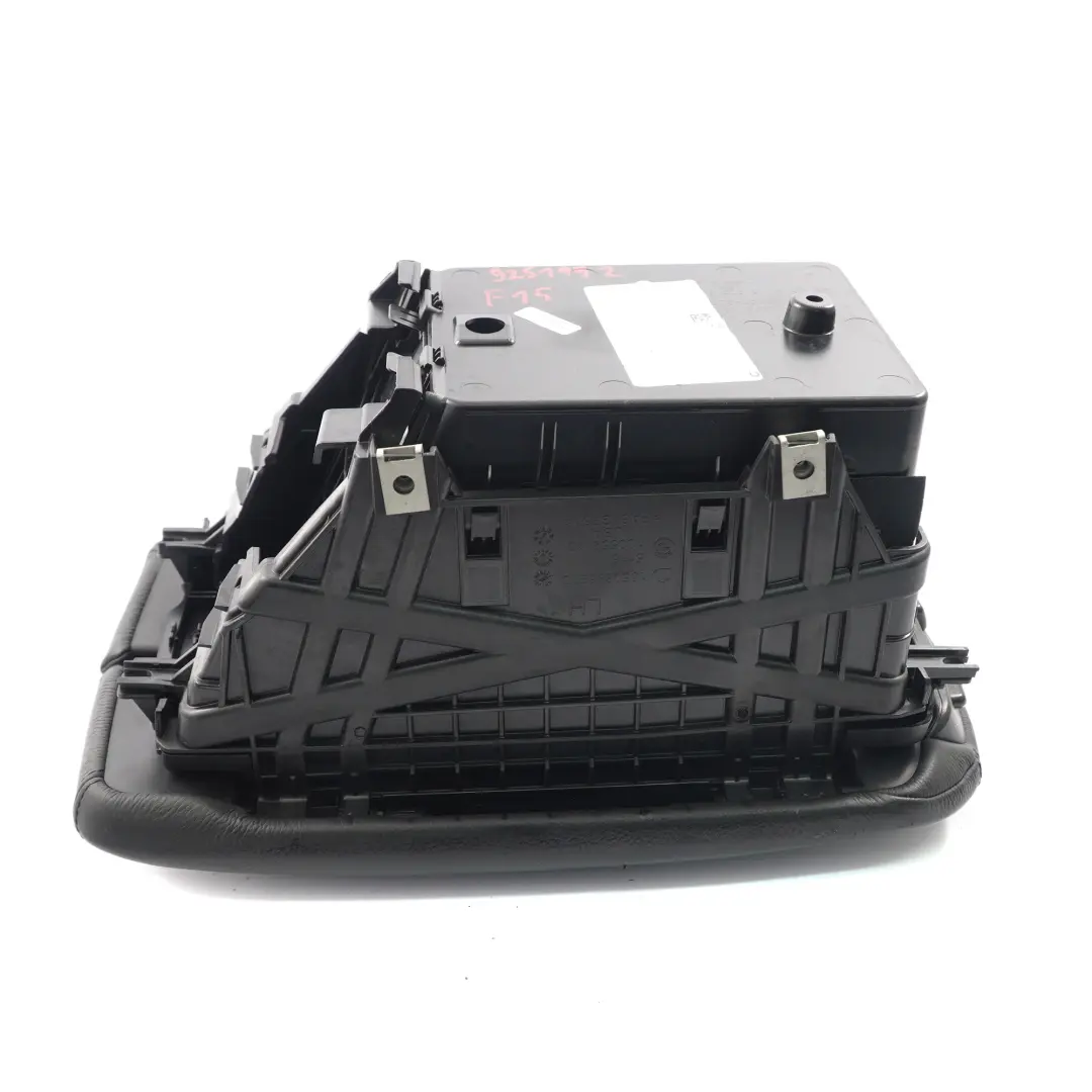 Oddments Tray BMW F15 F16 Centre Console Armrest Storage Leather Black to with Part number 9251992 Oddments Tray BMW F15 F16 Centre Console Armrest Storage Leather Black - SKU 9251992 - Part number 9251992