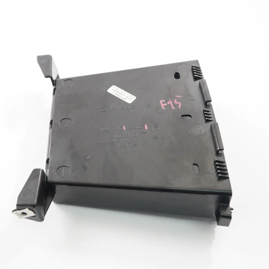 Plateau oddments BMW F15 F16 Console centrale support arrière rangement - SKU 9252007 - Numéro de pièce 9252007