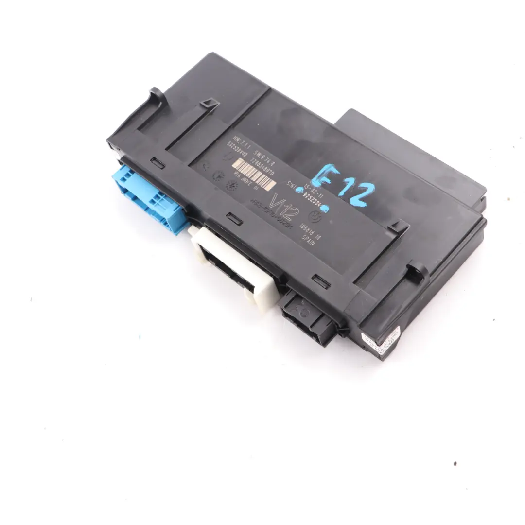 BMW F12 Body Control Module ECU Junction Box PL6 JBBFE III V12 Lear - SKU 9252334 - Part number 9252334