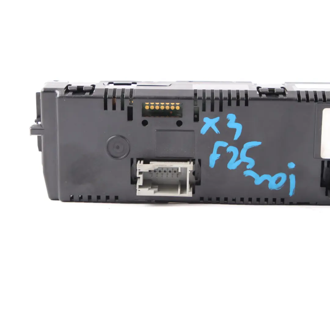 BMW X3 F25 A/C Climatizador Panel Interruptor Calentador Aire Acondicionado - SKU 9252737 - Número de pieza 9252737