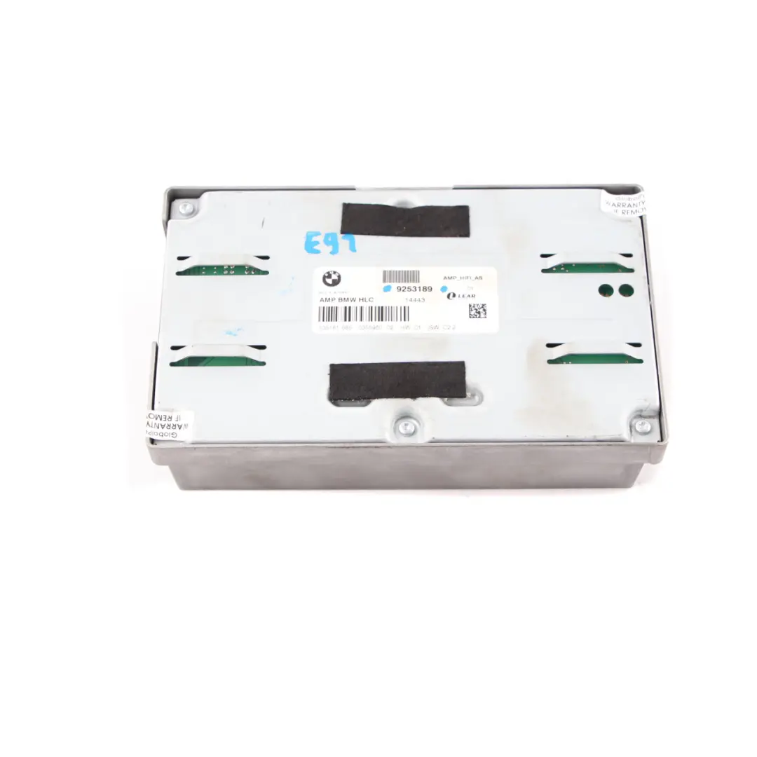 Hifi Amplifier BMW E91 Touring Speaker System Control Unit Module - SKU 9253189 - Part number 9253189
