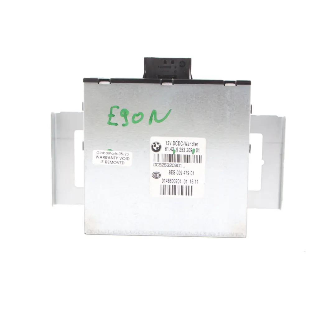 BMW E81 E87 LCI E90 E91 N43 DC/DC Wandler Torque Converter Module ECU - SKU 9253209 - Part number 9253209