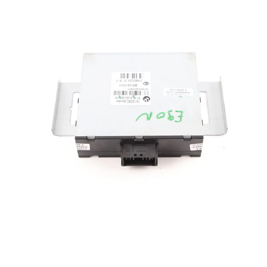 BMW E81 E87 LCI E90 E91 N43 DC/DC Przetwornik Moduł Napięcia - SKU 9253209 - Numer Części 9253209