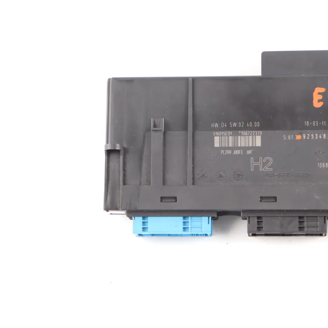 BMW E87 Junction Box ECU Body Control Module Unit H2 PL2RR JBBFE IIIR - SKU 9253482-2 - Part number 9253482