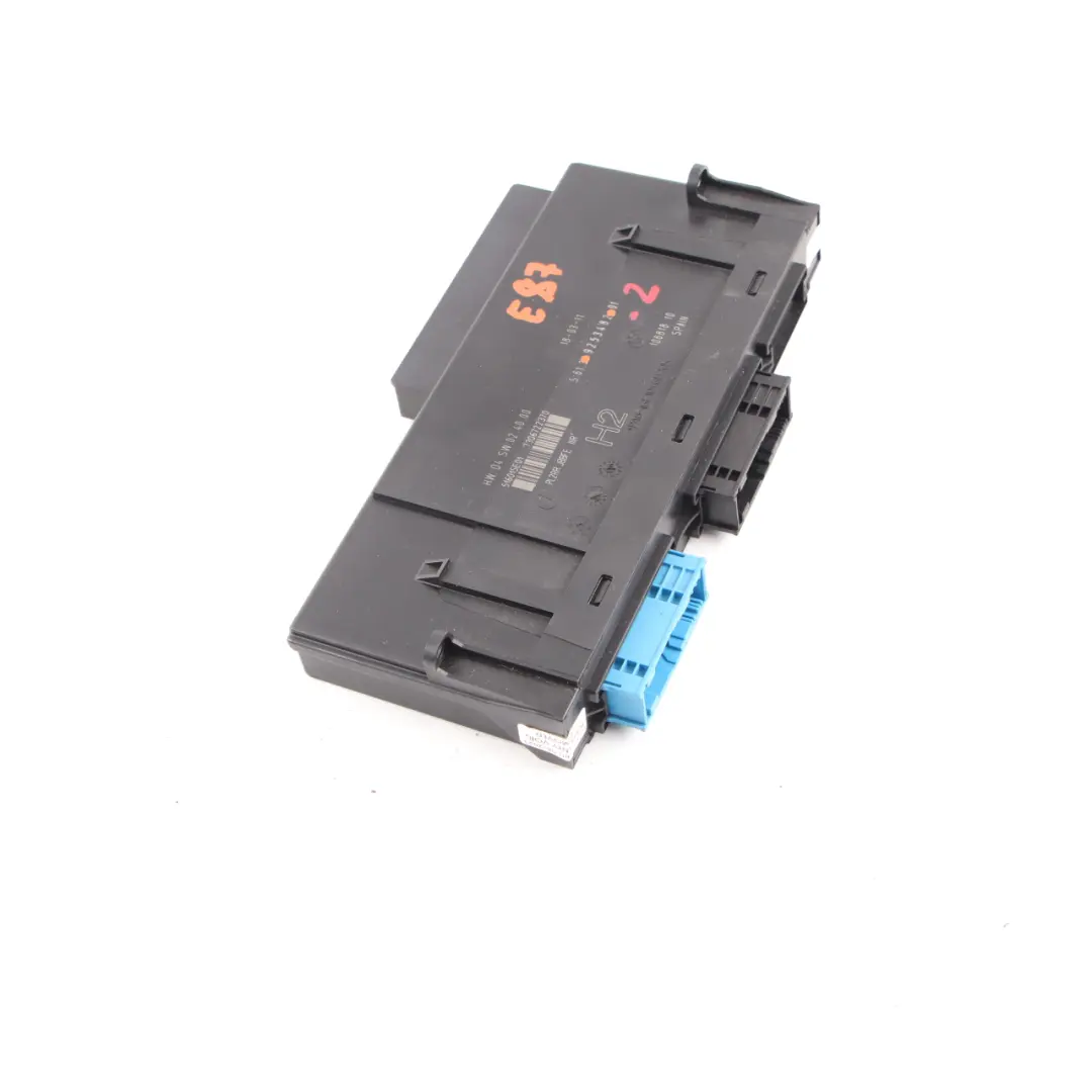 BMW E87 Junction Box ECU Body Control Module Unit H2 PL2RR JBBFE IIIR - SKU 9253482-2 - Part number 9253482