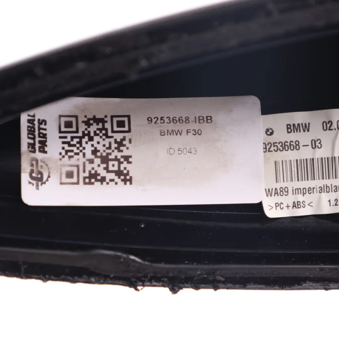 BMW F22 F30 F36 Antena Dachowa Płetwa Rekin Lotka Czarna - SKU 9259440-IBB - Numer Części 9259440