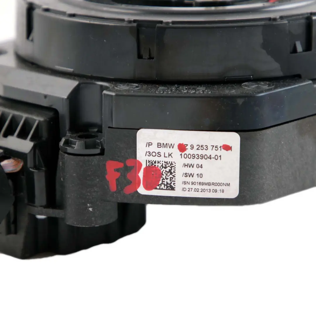 BMW F22 F30 F32 Taśma Manetki Przełącznik Zespolony Zwijak - SKU 9253751 - Numer Części 9253751