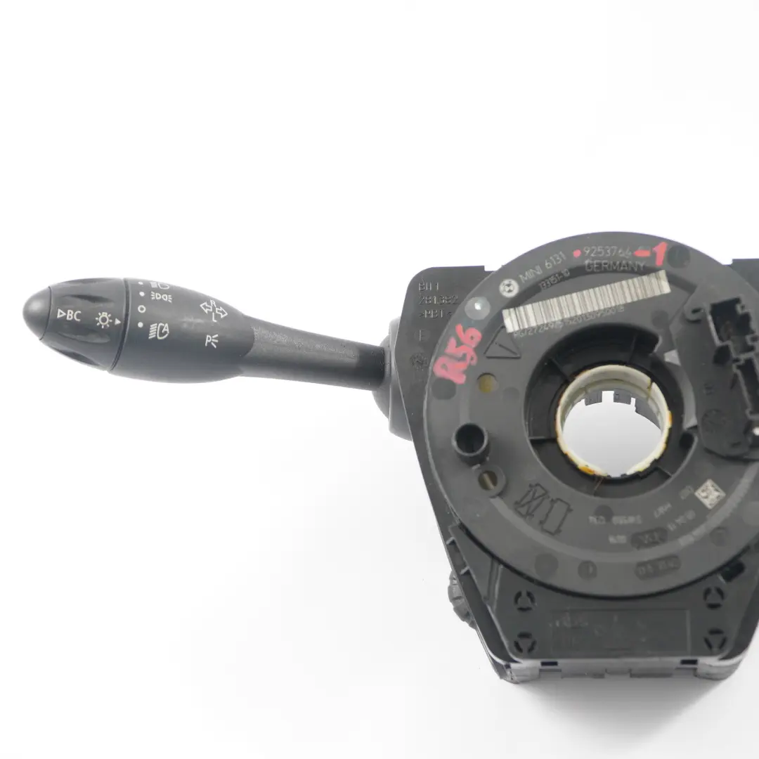  Columna dirección Cluster Mini Cooper R56 R60 Interruptor Stalk Slip - SKU 9253764-1 - Número de pieza 9253764