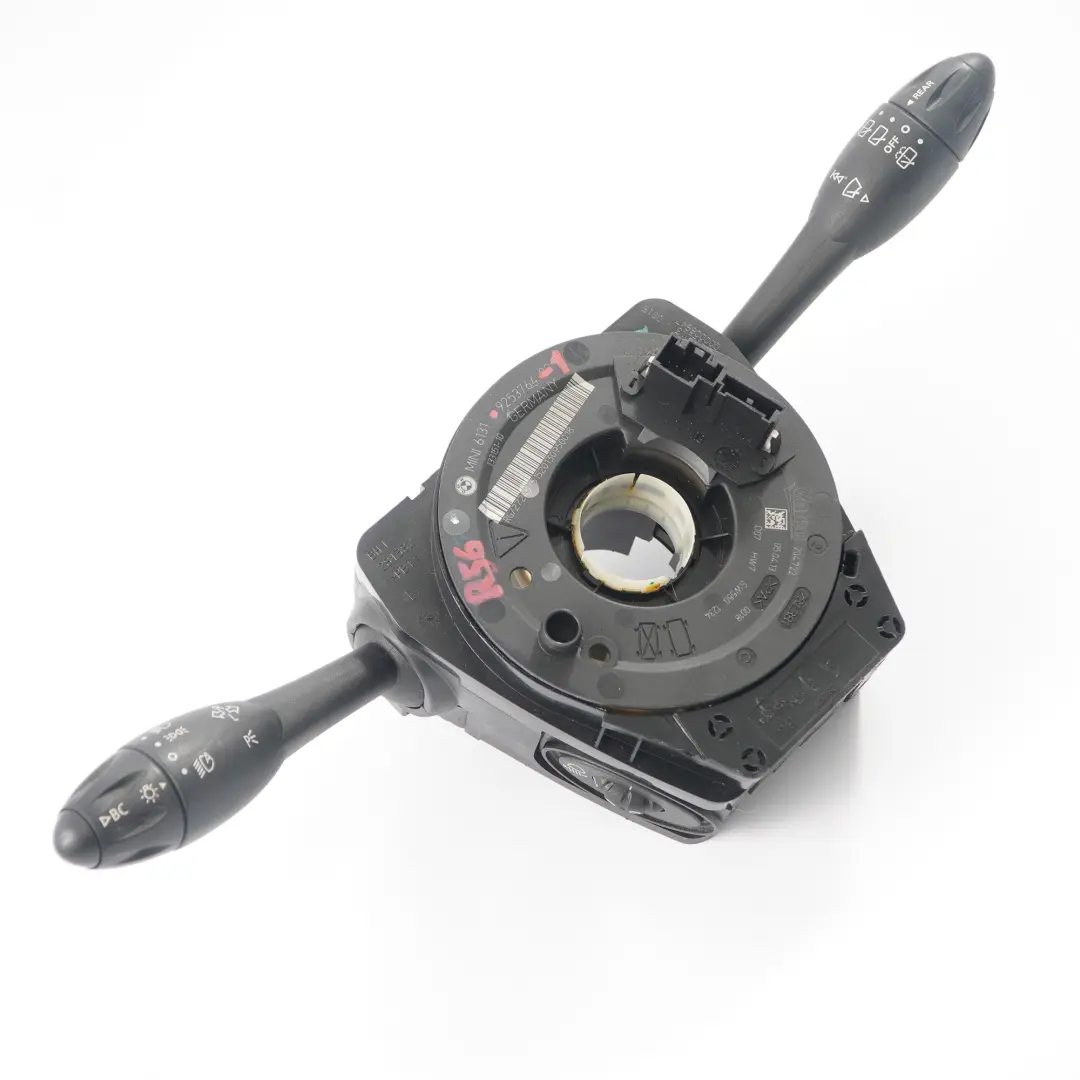  Columna dirección Cluster Mini Cooper R56 R60 Interruptor Stalk Slip - SKU 9253764-1 - Número de pieza 9253764
