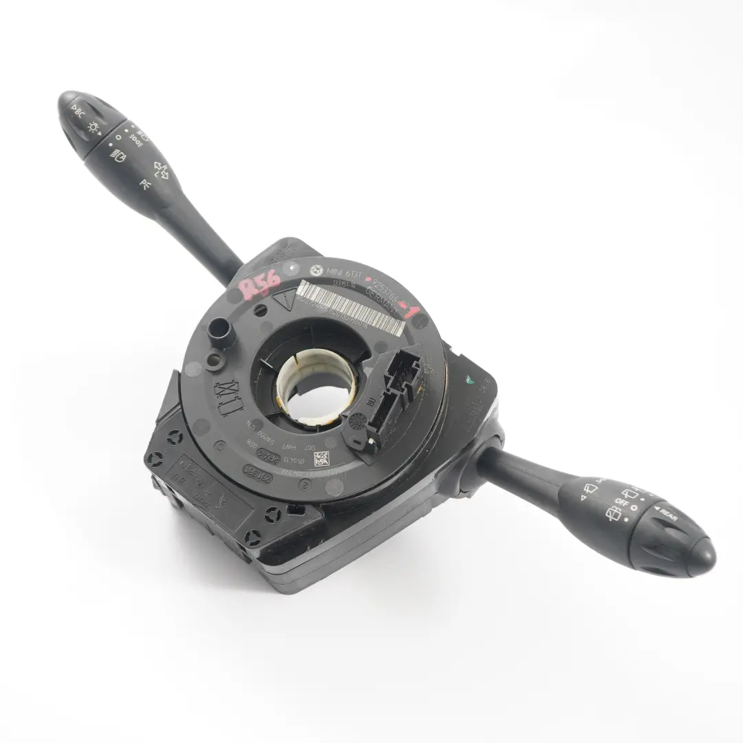 Steering Column Cluster Mini Cooper R56 R60 Switch Stalk Wiper Slip to with Part number 9253764 Steering Column Cluster Mini Cooper R56 R60 Switch Stalk Wiper Slip - SKU 9253764-1 - Part number 9253764