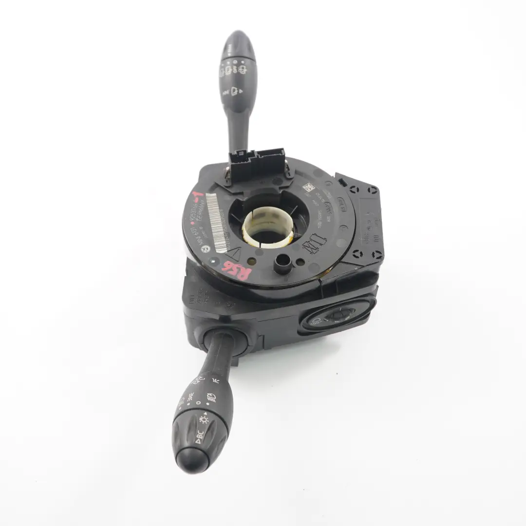  Columna dirección Cluster Mini Cooper R56 R60 Interruptor Stalk Slip - SKU 9253764-1 - Número de pieza 9253764