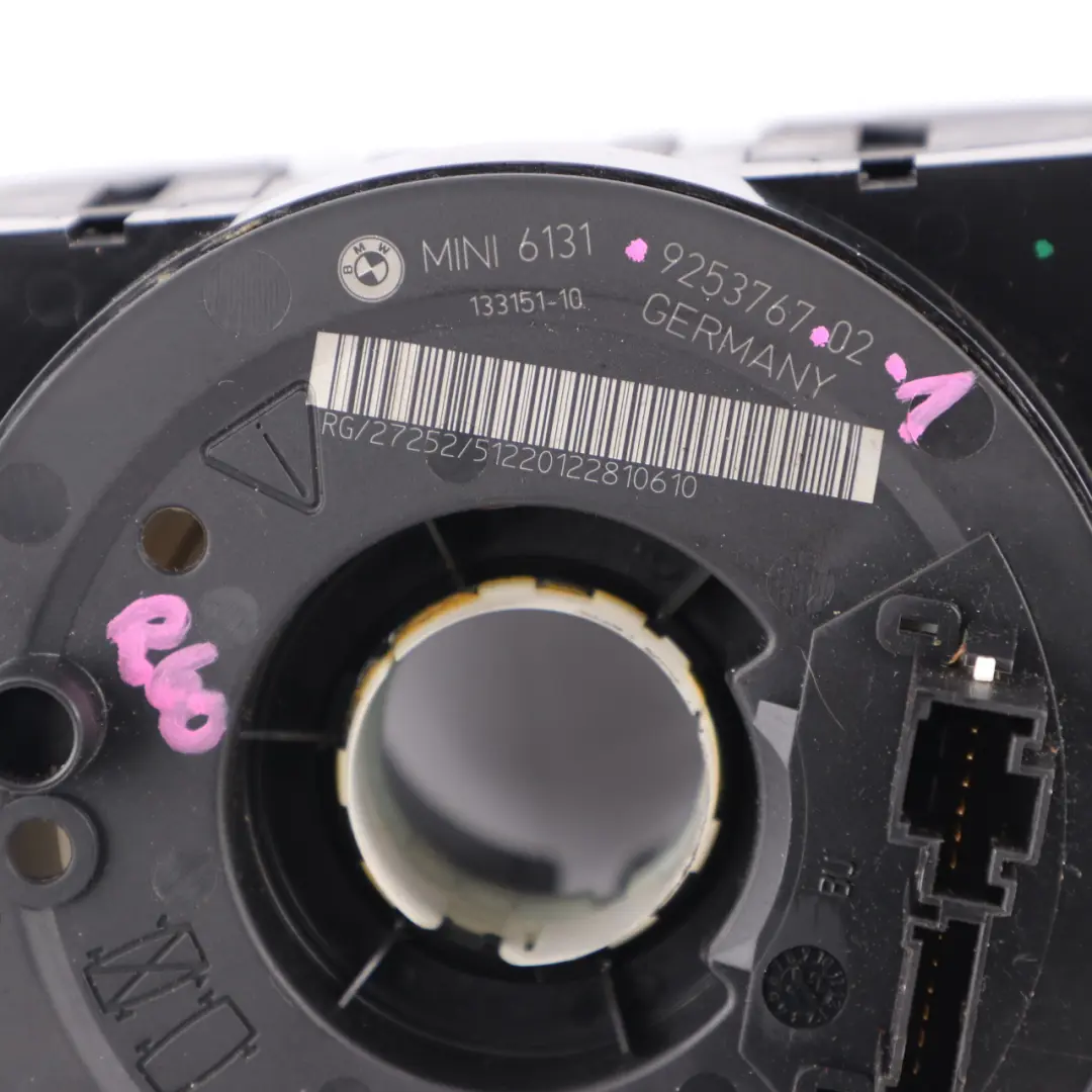 Steering Column Switch Cluster Stalk Slip to Mini Cooper One R55 R56 R60 with Part number 9253767 Mini Cooper One R55 R56 R60 Steering Column Switch Cluster Stalk Slip - SKU 9253767-1 - Part number 9253767