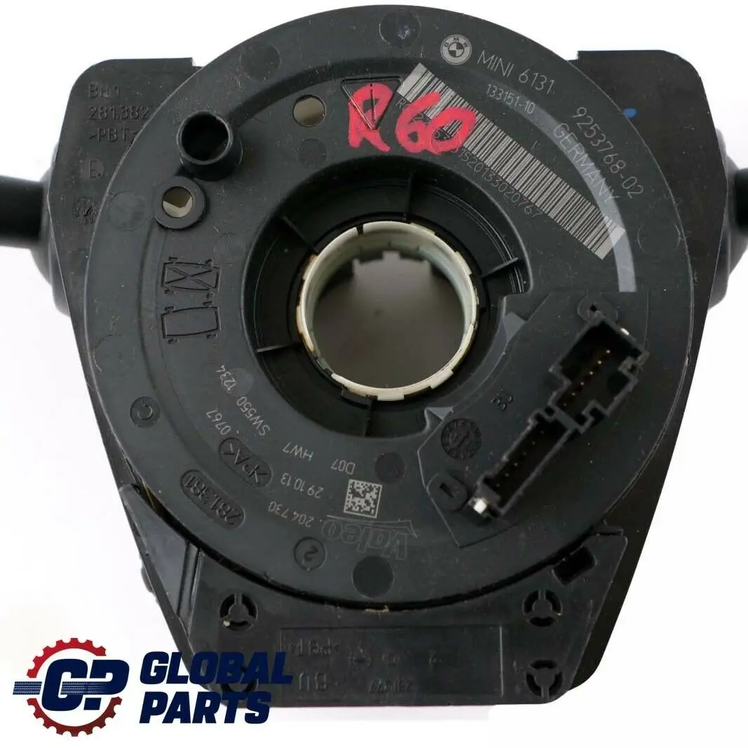 Switch Cluster Mini R55 R56 LCI Steering Column DSC Stalk Wiper Slip 3453986  - SKU 9253768 - Part number 9253768