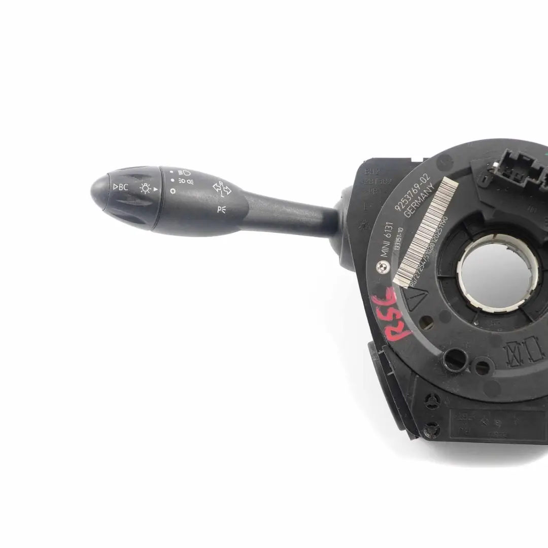 Interruttore Cluster Colonna Sterzo Stalk Tergicristallo Slip per Mini R56 con numero di parte 9253769 Mini R56 Interruttore Cluster Colonna Sterzo Stalk Tergicristallo Slip - SKU 9253769 - Numero di parte 9253769