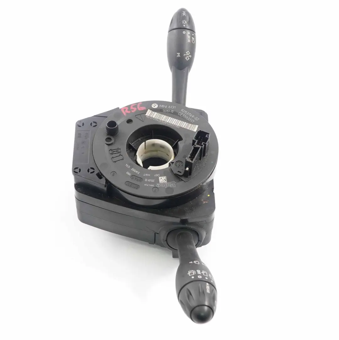 Bloc interrupteurs colonne direction support pour Mini Cooper R55 R56 à propos du numéro de pièce 9253769 Mini Cooper R55 R56 Bloc interrupteurs colonne direction support - SKU 9253769 - Numéro de pièce 9253769